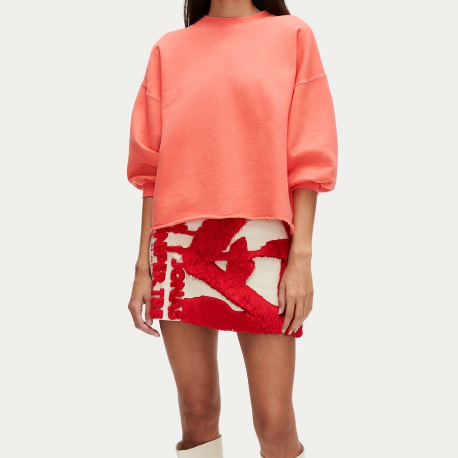 Mode Femme Rachel Comey Sweats | Rachel Comey - Fond Sweatshirt - Guava