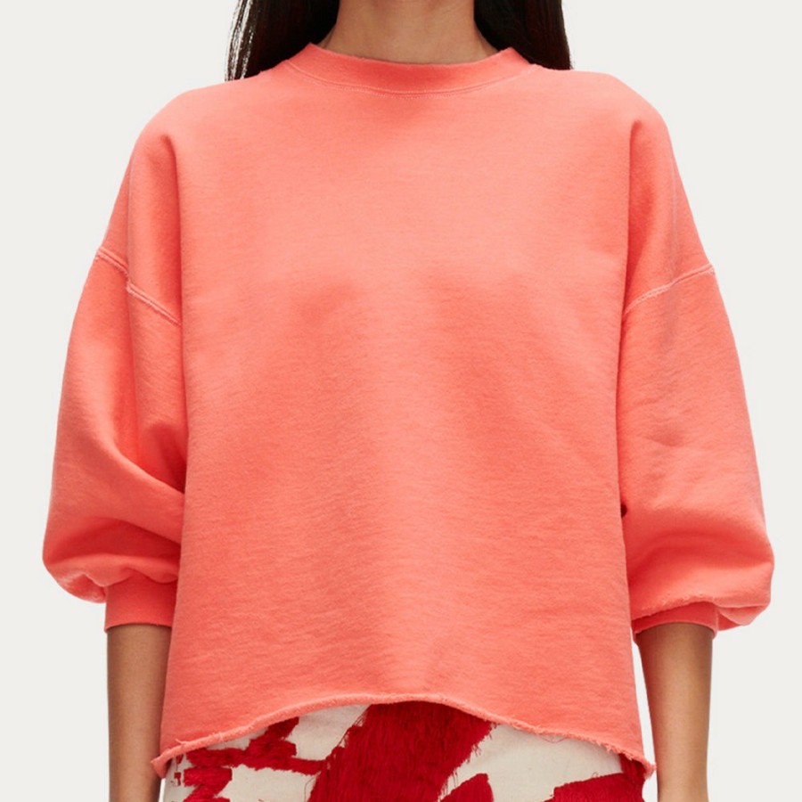 Mode Femme Rachel Comey Sweats | Rachel Comey - Fond Sweatshirt - Guava