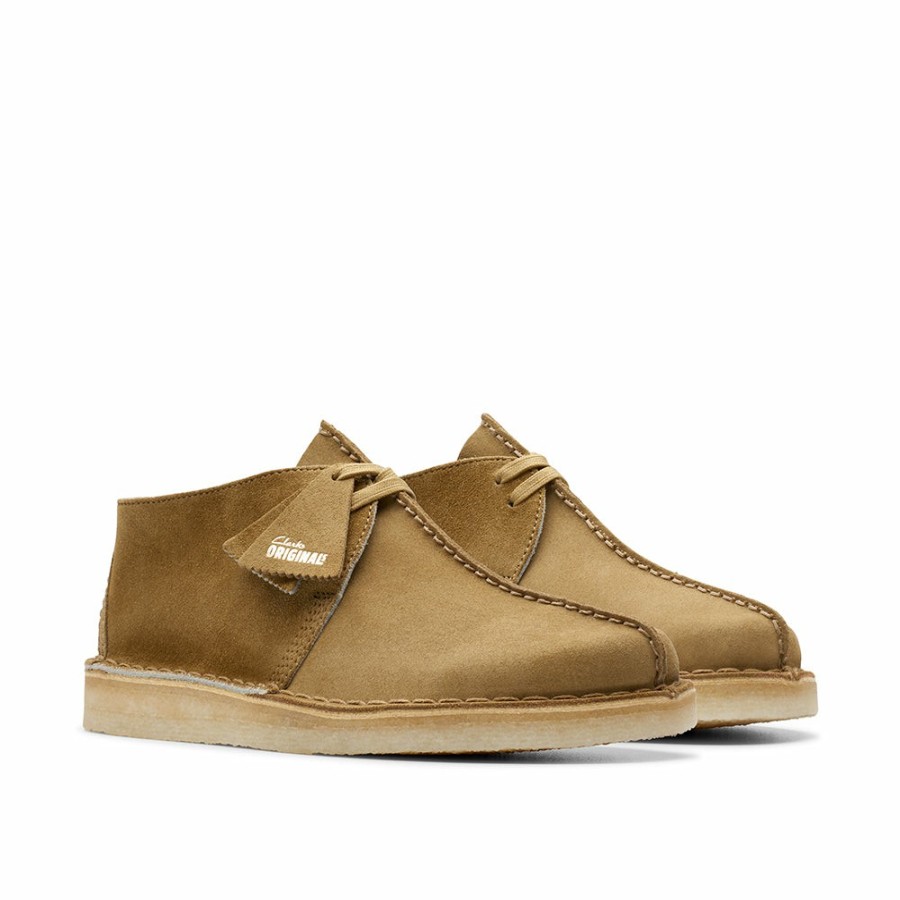 Mode Homme CLARKS Derbies | Clarks - Desert Trek - Olive