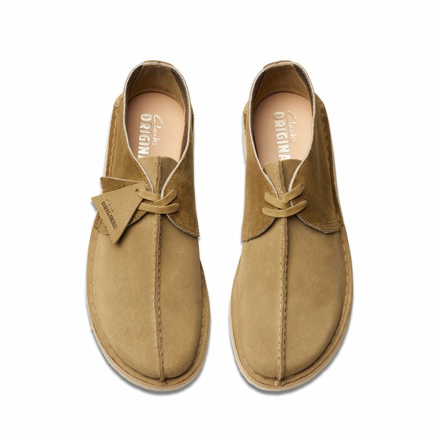 Mode Homme CLARKS Derbies | Clarks - Desert Trek - Olive