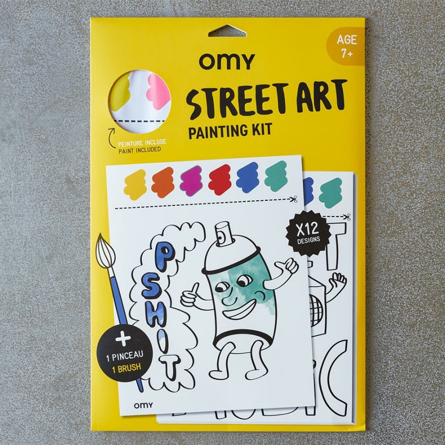 Deco & Lifestyle 729 OMY Jeux | Painting Kit - Street Art