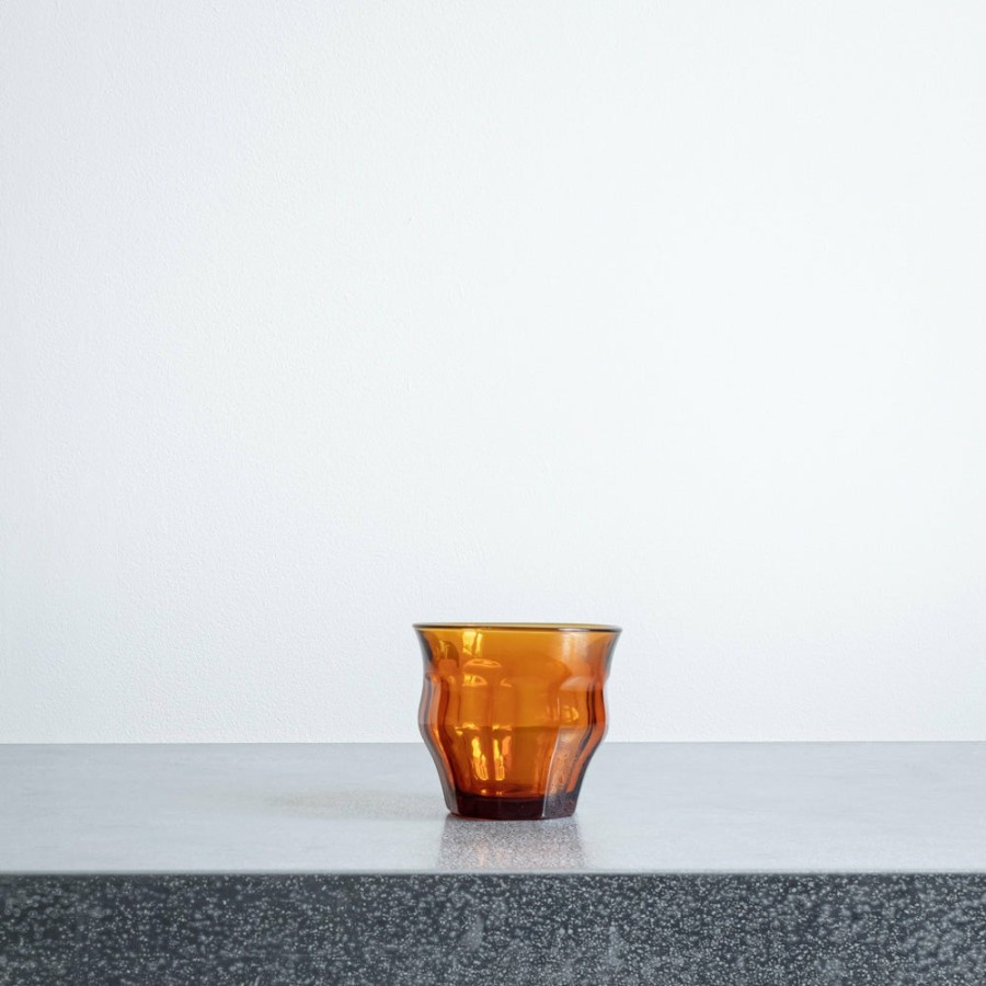 Art De La Table 1417 ENSEMBLE LONDON Verres A Eau | Verre Tipsy - Ambre