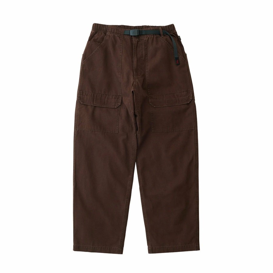 Mode Homme Gramicci Pantalons | Gramicci - Pantalon Canvas - Marron