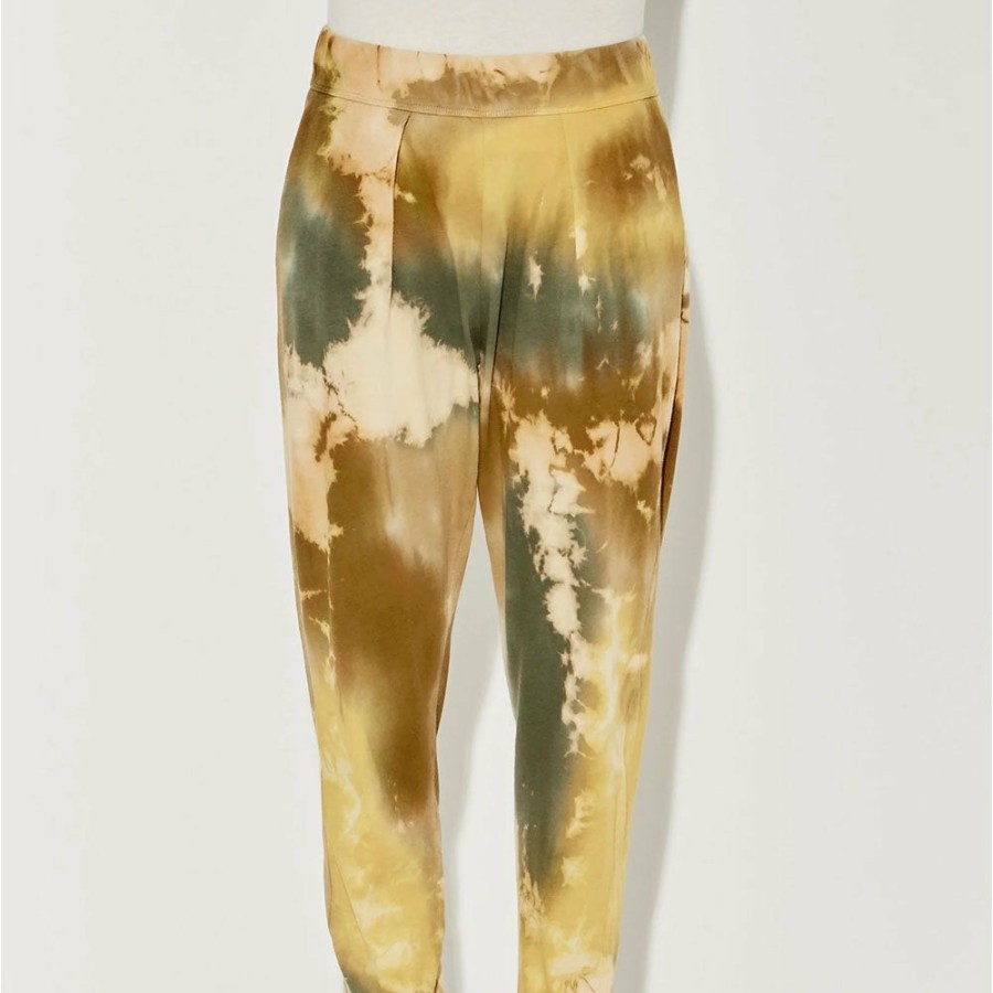 Mode Femme Raquel Allegra Pantalons | Raquel Allegra - Pantalon Easy - Vert