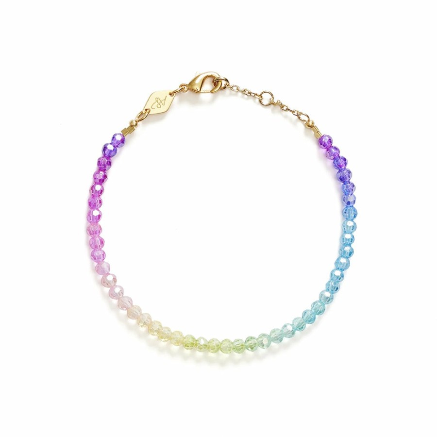 Mode Femme Anni Lu Anni Lu | Anni Lu - Bracelet Seaside Shimmer - Rainbow